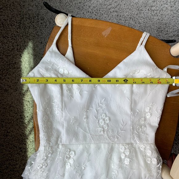 NWT Tara Lauren Carmen Wedding Bridal Dress with Embroidered Tulle - Picture 8 of 15